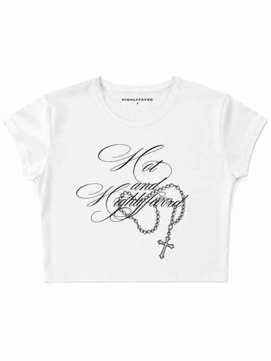 HOT & HIGHLYFAVRD BABY TEE