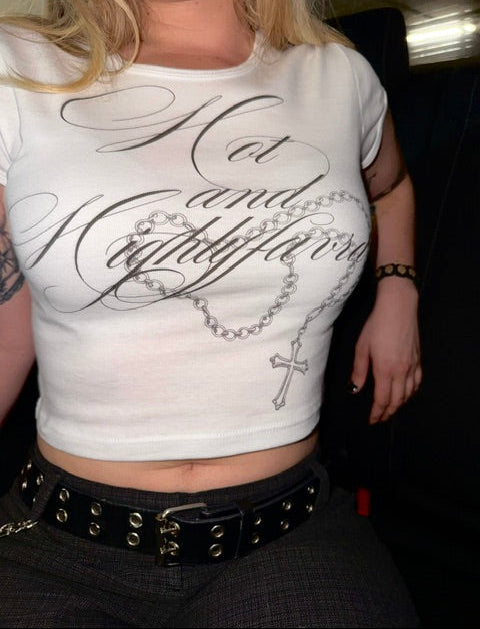 HOT & HIGHLYFAVRD BABY TEE